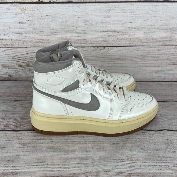 Nike Air Jordan 1 Elevate High SE Womens Sz 10.5 Sail/College Grey - Picture 4 of 9